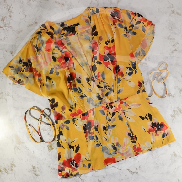 French Connection for LeTote Wrap Top - Picture 1 of 7